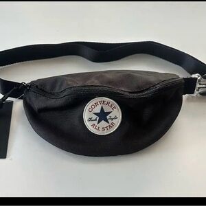 Converse Black Belt Bag/Fanny Pack